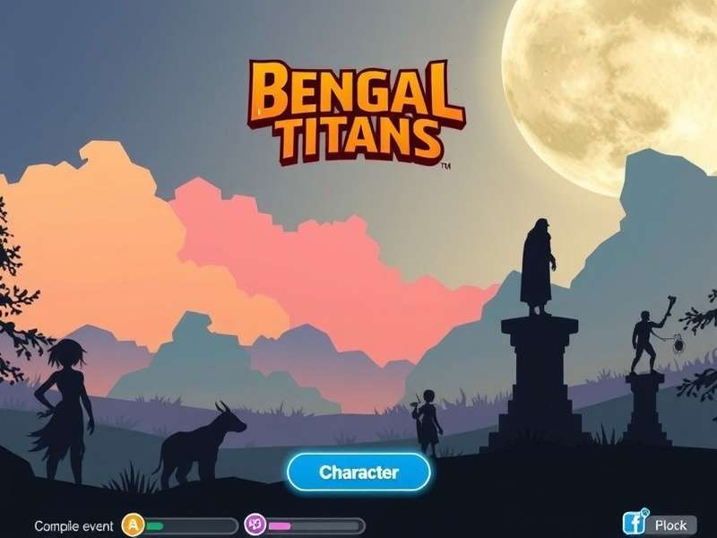 Bengal Titans character selection screen