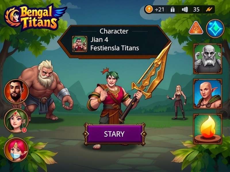 Bengal Titans festival event screenshot